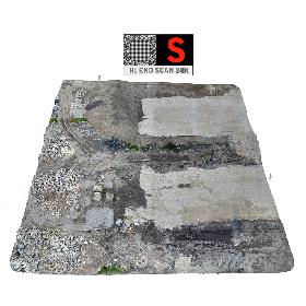 3D model construction site